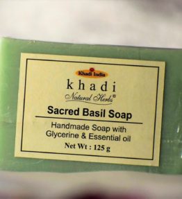 Khadi Herbal Sacred Basil Soap